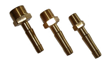 Gimeg slangpilaar 1-8 inch buiten messing